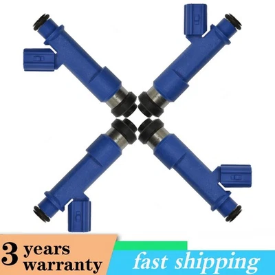 Inyector de combustible 4 piezas FJ847 para Toyota Corolla y Pontiac Vibe 2005 2006 2007 2008 Foto 1 de 4