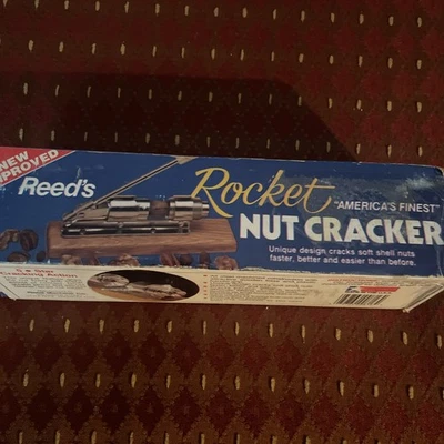 Vintage Reeds Rocket Nut Cracker Nutcracker Model 816 Made in USA - Image 1 of 4