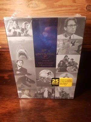 UNIVERSAL 100th Anniversary Collection 25xDVD + CD BOX SET. Sealed - Image 1 of 4