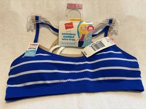 New 3 Pack Of Hanes Girls Size L Bras - Picture 1 of 4