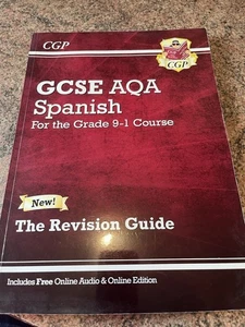 CGP GCSE AQA Spanish For the Grade 9-1 Course The Revision Guide - Picture 1 of 1