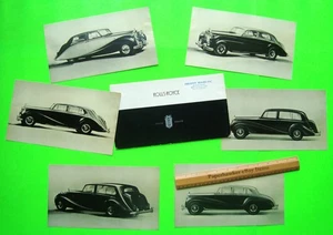1954 ROLLS ROYCE SILVER WRAITH 12-pg PORTFOLIO CATALOG BROCHURE w/ 6 PLATES Xlnt - Picture 1 of 18