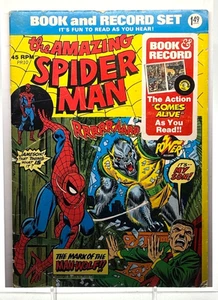the Amazing Spider-Man The Mark of the Man-Wolf #PR-10 (Power Records, 1974) - Picture 1 of 5