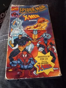 Marvel Comics Video Spider-man And His Amazing Friends The X-men Adventure - Picture 1 of 2