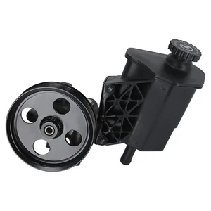 Power Steering Pump w/ Pulley & Reservoir for Dodge Ram 1500 Durango Chrysle - Picture 1 of 19