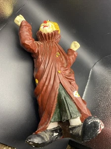 Vintage Clown Figur 13" handbemalt - Bild 1 von 8