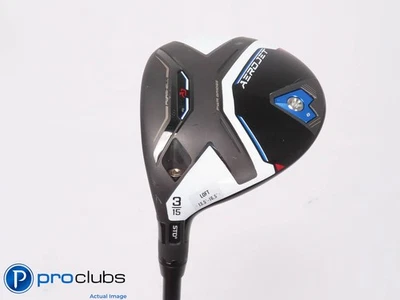 Left Handed Ladies Cobra AEROJET 15* 3 WOOD - Helium 4F1 Ladies Flex 452295 - Image 1 of 4