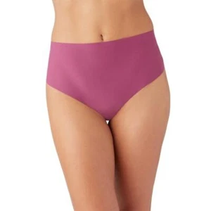 B.tempt'd by Wacoal B.bare Hi Waist Thong 979267 Raspberry Coulis Size XL - Picture 1 of 9