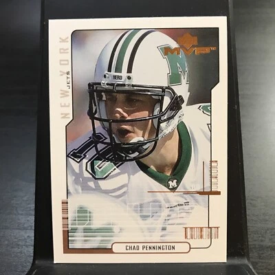 2000 Upper Deck MVP Football Card #208 Chad Pennington RC New York Jets - Image 1 of 2