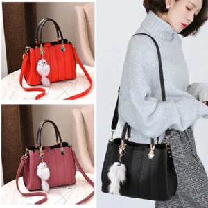 Women Handbag Big Shoulder Messenger Tote Crossbody Bags Purse 3 Colors - Picture 1 of 13