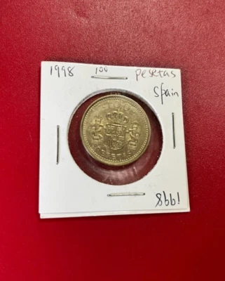 1998 Spain 100 Pesetas Coin - Nice World Coin - Image 1 of 2