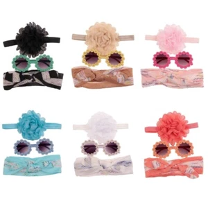 Lovely Daisy Sunglasses Headbands for Kids Round Cute Glasses Girl Boys Gifts - Picture 1 of 11