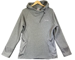 Avalanche Hoodie 1/4 Zip Sweater Women's XL Gray Knit Fleece Hiking Outdoor - Picture 1 of 10