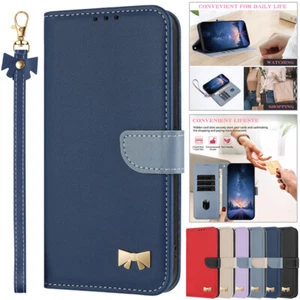 For Google Pixel 10 9 Pro XL 10 9 8 Pro 9A 8A 7A Case Leather Wallet Flip Cover - Picture 1 of 89