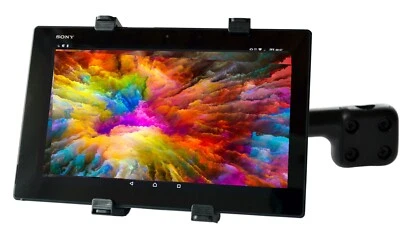 Einstellbare Auto KFZ Kopfstützen Halterung für Tablet iPad Pad von Richter / HR - Bild 1 von 4
