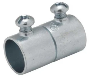 2022 RACO 1/2 INCH STEEL EMT SET SCREW COUPLING - Picture 1 of 1