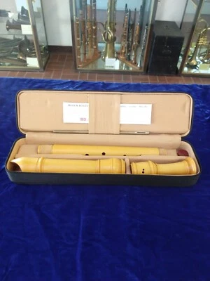 New Moeck 4404 Rottenburgh Tenor Recorder - Boxwood with Case - Image 1 of 4