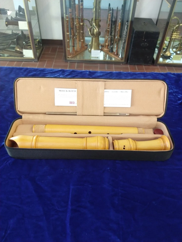 New Moeck 4404 Rottenburgh Tenor Recorder - Boxwood with Case - Image 1 of 4