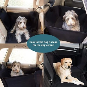 Dog Seat Car Travel Pet Booster Bed - Non Slip Secure Rear Waterproof Safety NEW - Picture 1 of 7