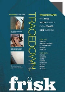 Frisk Tracedown A4, Pack of 5, Graphite Wax Free Transfer Paper - Picture 1 of 2