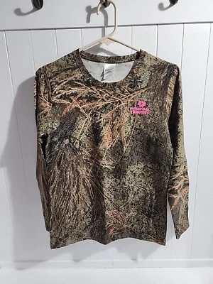 Top de manga larga con cepillo de roble musgo talla pequeña Foto 1 de 4