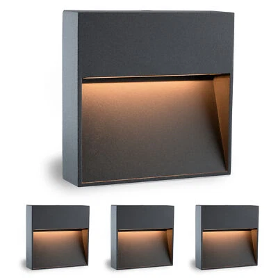 4pcs LED Wall Stair Light KEILA Anthracite for Outdoor & Indoor - Image 1 of 4