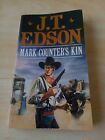 J T Edson Western paperback Mark Counter's Kin