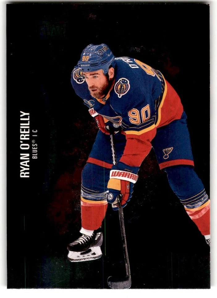 2021-22 Skybox Metal Universe Jersey Variation SP Ryan O'Reilly #128 St. Louis - Image 1 of 2