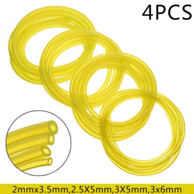 4pcs Fuel Pipe line Hose Kit Fits Most Strimmers Chainsaws Blowers Hedge Trimmer - Image 1 of 4
