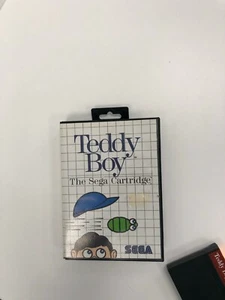 Teddy Boy The Sega Master System SMg instrucciones embalaje original y módulo - Imagen 1 de 4