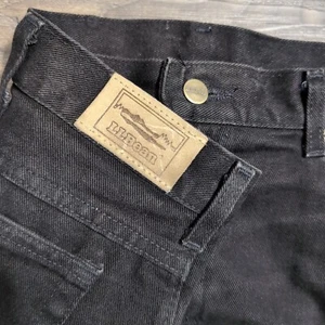 Pantalones de mezclilla vintage LL Bean negros 100 % algodón lavados vintage para hombre 40x30 5F - Imagen 1 de 7