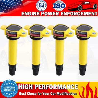 4 Pack Ignition Coil For 2007-2017 Dodge Journey Jeep Compass C1587 UF557 - Image 1 of 4