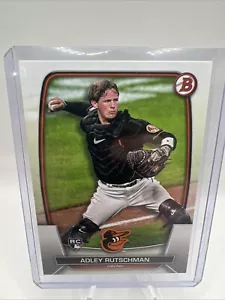 Adley Rutschman 2023 Bowman #40 RC Baltimore Orioles - Foto 1 di 4