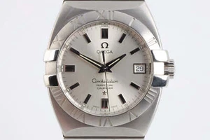 Omega Constellation Double Eagle Calendario Perpetuo 396.1204 35 mm 1998 - Foto 1 di 8