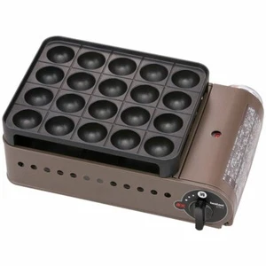 Iwatani Kassette Gas Takoyaki Box (Entako) Bronze & Schwarz CB-ETK-1 Kochen Japan - Bild 1 von 2