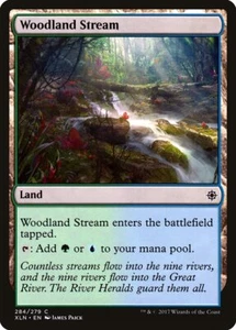 Magic the Gathering (mtg): XLN: Woodland Stream (x 4) - Picture 1 of 1