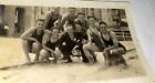 Rare Antique American Asbury Park Beach Men Snapshot Photo! New Jersey! C.1920