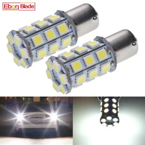 2X 6V 6 VOLT WHITE LED BULB GLB205 BA15S LED SCOOTER MOTORBIKE MOPED MOTORCYCLE - Picture 1 of 7