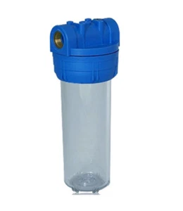 Filtergehäuse 10"- 1/2" Vorfilter Wasserfilter Brunnen Trinkwasser Filter Osmose - Bild 1 von 1
