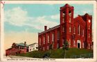 1925 Universalist Church from Baptist Hill Bangor ME Penobscot Co Postcard Maine