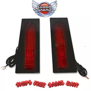 Custom Dynamics Smoke & RED LED FILLERZ Tail Light GEN-FDRS-RED-B for HARLEY NEW - Picture 1 of 3