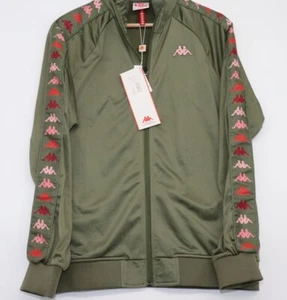 Kappa Green Full Zip-Up Track Jacket Large Regular Fit - Picture 1 of 10