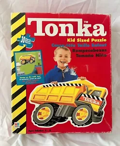Vintage Tonka Dump Truck 30 Piece Floor Puzzle By Hasbro COMPLETE - Picture 1 of 5