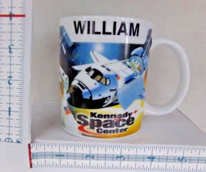 William Personalized Coffee Cup from Kennedy Space Center - Picture 1 of 3