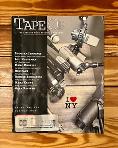 Tape Op Magazine Oct/Nov 2020 #139 - Shooter Jennings, Lou Holtzman, Ben Kane - Bild 1 von 1