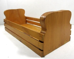 vintage Wood Product by Doug Adams open wood bread loaf box holder container - Picture 1 of 10