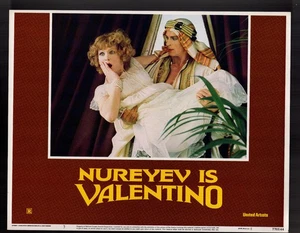 Tarjeta de vestíbulo Rudolf Nureyev Leslie Caron Michelle Phillips Valentino 11x14" LC385 - Imagen 1 de 1