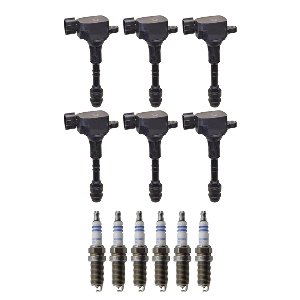 Kit de bobina de ignição Denso para Nissan Pathfinder Quest Altima Maxima Infiniti I35 - Imagem 1 de 1