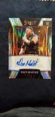 DAVE MASTIFF 2022 SELECT WWE SIGNATURE SELECTIONS AUTO SN-DMS. NXT UK - Image 1 of 2