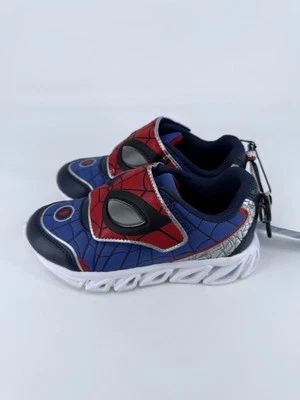 Marvel Spiderman ребенка ясельного возраста детский свет вверх кроссовки обувь новый без коробки - Изображение 1 из 4